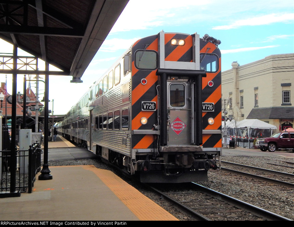 Late Afternoon Passenger Train